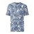 超市-服饰Versace男士蓝白色印花圆领短袖T恤 A76113-1173-A74P(蓝色 XS)第7张高清大图