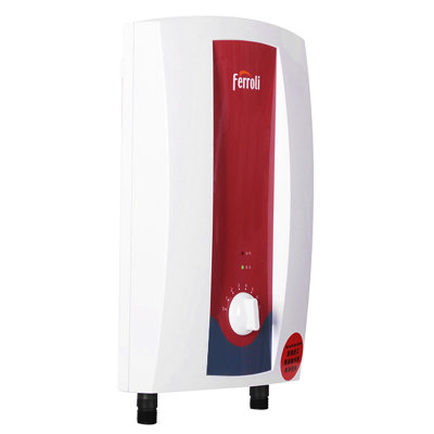 法罗力（Ferroli）DFF-FAM7.7S即热热水器（红色）