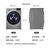 LG洗衣机FR10TX4 家用10.5公斤大容量变频人工智能纤巧洗衣机滚筒洗烘一体洗衣机7公斤烘干智能 DD直驱第5张高清大图
