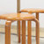 竹咏汇 实木凳子 现代简约家用凳子 创意餐桌凳 时尚凳子木凳子木板凳(原木色实木（两条装）)第5张高清大图