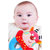 lalababy BB棒安抚发声毛绒玩偶宝宝玩具婴儿0-3个月牙胶动物手偶(牛宝宝手摇 原包装)第3张高清大图
