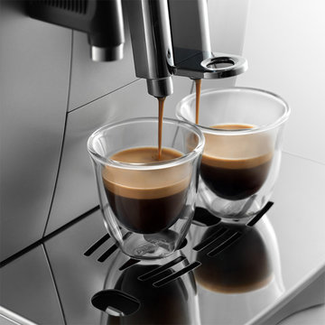 德龙(DeLonghi) ECAM23.460.S 家用商用 美式意式 全自动咖啡机  欧洲进口 银