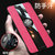 OPPO Reno2Z手机壳新款布纹reno2z商务磁吸指环Reno2z保护套防摔全包(红色)第5张高清大图