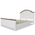 木巴欧式实木床白色1.5米双人地中海儿童单人松木田园家具床(白色 默认)第5张高清大图