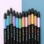 彩色中性笔套装糖果色记笔记水笔标记笔颜值12只一套手账笔(默认 随机六支)第2张高清大图