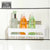 双庆塑料吸盘置物架厨房卫生间收纳架(5031PA7007)第4张高清大图