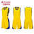 户外速干衣套装透气背心跑步衣服两件套宽松训练服TP8319(黄色 4XL)第6张高清大图