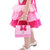 儿童包包公主斜挎包生日礼物小女孩可爱迷你时尚女童包包手提包潮 日韩公主可爱风 衣服搭配包包(粉红 中款)第5张高清大图