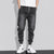 2021年夏季裤子男士潮牌薄款宽松新款休闲工装束脚牛仔裤(黑色 L)第3张高清大图