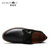 摩洛羊新品牛皮系带舒适低帮时尚休闲商务皮鞋355(单鞋黑色 41)第4张高清大图