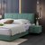 一号客厅床  软床现代简约大床卧室带双床头柜 QR-15  （仅含床架）(床（仅含床架）)第2张高清大图