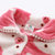 宝宝套装 冬装新款男童女童童装儿童加厚家居服tz4206(90 粉色小熊)第2张高清大图