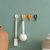 有乐创意8个装热气球挂钩家用免钉浴室厨房多色挂钩多功能挂钩(4个装（403）)第4张高清大图