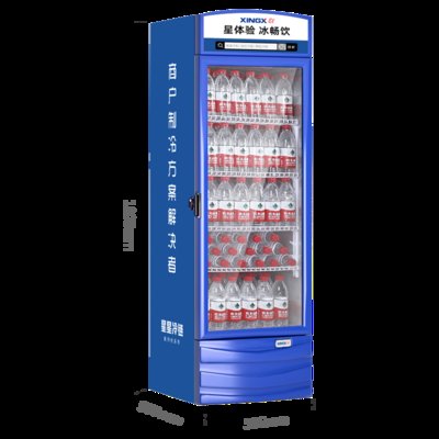 星星（XINGX）LSC-220G 220升 饮料柜商用展示柜冷藏柜啤酒陈列柜立式保鲜冷柜冰柜
