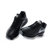 耐克男鞋休闲鞋气垫跑步鞋男女鞋情侣皮面运动鞋(黑银色 40)第2张高清大图