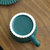 欧式咖啡杯套装陶瓷碟套装时尚高颜值设计英式下午茶套裝花茶杯(罗马柱咖啡杯-黑)第5张高清大图