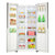 海尔官方冰箱 BCD-452WDPF 452升雅韵白对开无霜冰箱 家用节能冰箱第4张高清大图