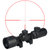 巴斯卡3-9x32AO短款高清抗震十字光学瞄准器秃子板球狙击瞄准镜(11MM燕尾低窄)第5张高清大图