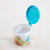 茶花玻璃调味罐圆形调味瓶创意调料盒欧式调料罐厨房用品6011(蓝色)第5张高清大图