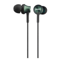 索尼 （sony）MDR-EX450入耳式耳机通用 简约设计 金属材质(绿色)