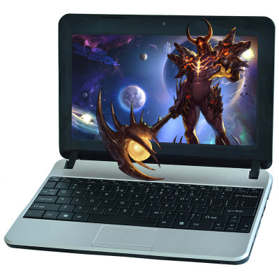海尔（haier）X208-N455G10320NLJ笔记本电脑（intel处理器，1G内存，320G硬盘，10.1英寸LED屏幕）