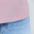 恒源祥2019夏季新款女短袖T恤圆领纯色半袖时尚修身女士上衣体恤B(3号粉色 170)第5张高清大图