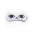 猫范出品夏季遮光冰热敷睡眠眼罩创意个性3d印花可爱卡通护眼罩(深灰色 均码)第5张高清大图