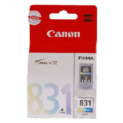 佳能(Canon) 830号黑色/831号彩色墨盒 适用iP1180/iP1880/iP1980/iP2580/(彩色 CL-831)