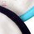 小米米minimoto婴儿口水巾围嘴防水围兜面烫胶2件装(浅蓝+深蓝)第4张高清大图