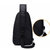 潘达家包包(PADAJABA) 男士复合面料透气单肩包斜挎包胸包大容量 SE6215(黑色)第2张高清大图