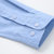 Romon/罗蒙男士长袖衬衫春季纯棉衬衣(蓝线格 165)第5张高清大图