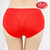 2条浪莎内裤女红莫代尔本命年内裤大红三角裤女士中腰红色内裤(红色 XL/170)第4张高清大图