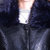 VEGININA  妈妈装外套女中长款时尚PU皮大衣 10371(藏青 4XL)第4张高清大图