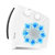 取暖器暖风机电暖气速热家用节能小型迷你热风电暖器浴室卧室(白色)第4张高清大图