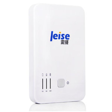 雷摄（LEISE）便携系列LS-W7000锂电移动电源（白色）（7000mAh）