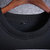 威路曼卫衣套装男 男士2017秋季新款休闲时尚简约纯色运动卫衣(黑色 M)第3张高清大图