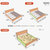华南家具 简约现代全实木床卧室1.8米双人婚床北欧简约1.5米单人床床架小户型1.2米木质床铺(普通版-原木色 1.2*2.0M-单床)第5张高清大图