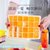 硅胶冰格制冰盒模具家用自制小冰块网红神器宿舍小型制冰球冻冰块(浅橙色 24冰格-带硅胶盖)第5张高清大图