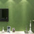 帝菲 蚕丝墙纸现代简约纯色素色无纺布 卧室客厅电视背景墙壁纸(蚕丝款-绿色)第2张高清大图