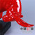 中国龙瓷德化白瓷  艺术瓷器礼品摆件 开拓辉煌(大)-中国红ZGH0076-1第3张高清大图