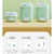 韩国大宇奶瓶消毒器带烘干二合一消毒柜婴儿奶瓶宝宝专用蒸汽锅柜 DY-XD11(抹茶绿)第3张高清大图