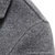 2018冬季男士大衣休闲翻领羊绒羊毛大衣男修身中长款外套风衣(浅灰色 L)第4张高清大图