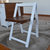 木巴北欧实木餐桌椅组合 现代简约伸缩折叠 小户型长方形饭桌(白+棕餐桌 CZ179+YZ368 默认)第3张高清大图