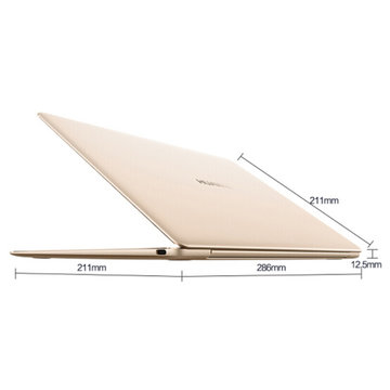 【华为WT-W09笔记本】华为(HUAWEI) WT-W09 笔记本电脑 MateBook X （256G+8G+坞）I5集显流光金【图片 ...