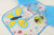 婴幼儿童长袖免洗防水罩衣婴儿食饭兜 EVA卡通反穿衣6-36个月(黄色蜜蜂)第6张高清大图