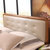 A家家具 双人床1.5米1.8米储物床北欧软靠板木现代卧室婚床 床 1.5*2米框架床(床+床垫+床头柜*2 1.8*2米高箱床)第3张高清大图