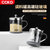 CCKO不锈钢调料罐组合套装调味瓶盐罐子家用味精调盒厨房玻璃CK9986(350ml高硼硅调味罐)第2张高清大图