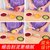 勺子辅食宝宝婴儿硅胶软勺喂饭水果刮泥勺神器挖苹果勺不锈钢餐具(B款304刮泥勺【绿色】)第4张高清大图
