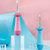 美的儿童电动牙刷 MC-AE0101蓝色 / MC-AE0102 粉色 宝宝2-5岁以上儿童超声波牙刷非充电式软刷毛(蓝色)第2张高清大图