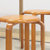 竹咏汇 实木凳子 现代简约家用凳子 创意餐桌凳 时尚凳子木凳子木板凳(原木色实木凳子)第5张高清大图